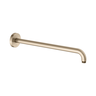 KEUCO ELEGANCE Душевой кронштейн DN 15, из стены, 462 мм, с круглым отражателем, бронза шлифованная