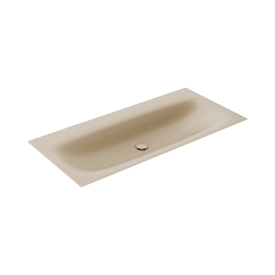 Раковина Keuco EDITION 11 ART  без отверстий для смесителя 1206 x 4 x 493 песочная